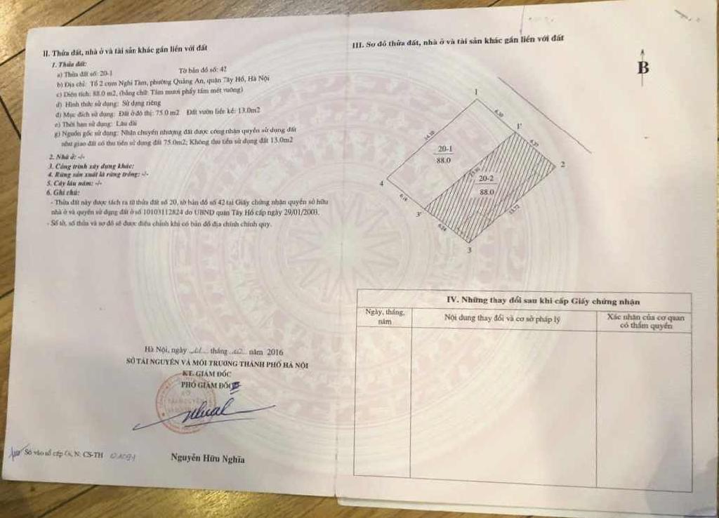 Bán nhà Từ Hoa - diện tích 186m2 9 tầng - ô tô tránh - giá 107 tỷ