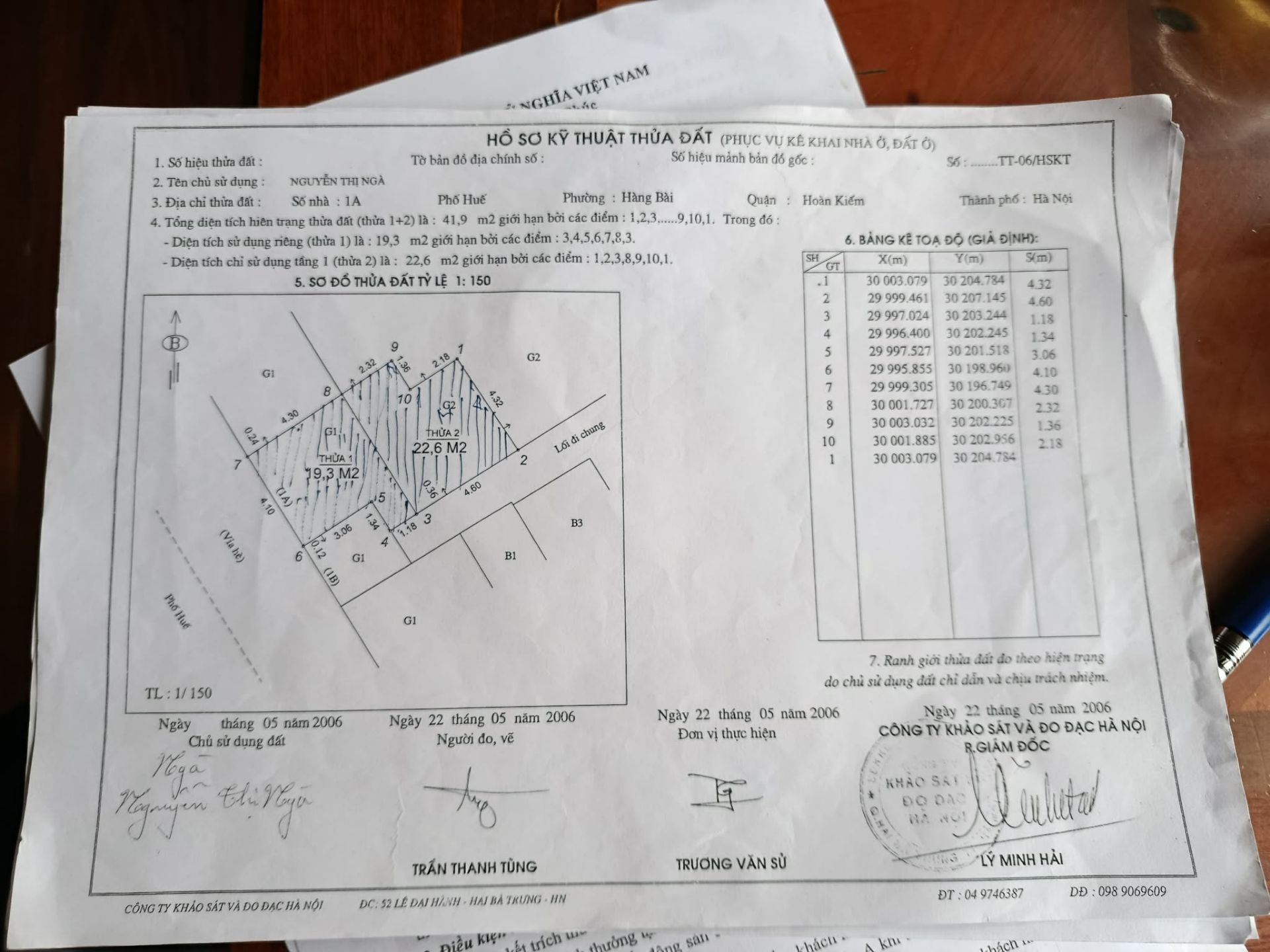 Bán nhà Phố Huế - diện tích 39.2m2 1 tầng - Mặt phố - giá 40 tỷ