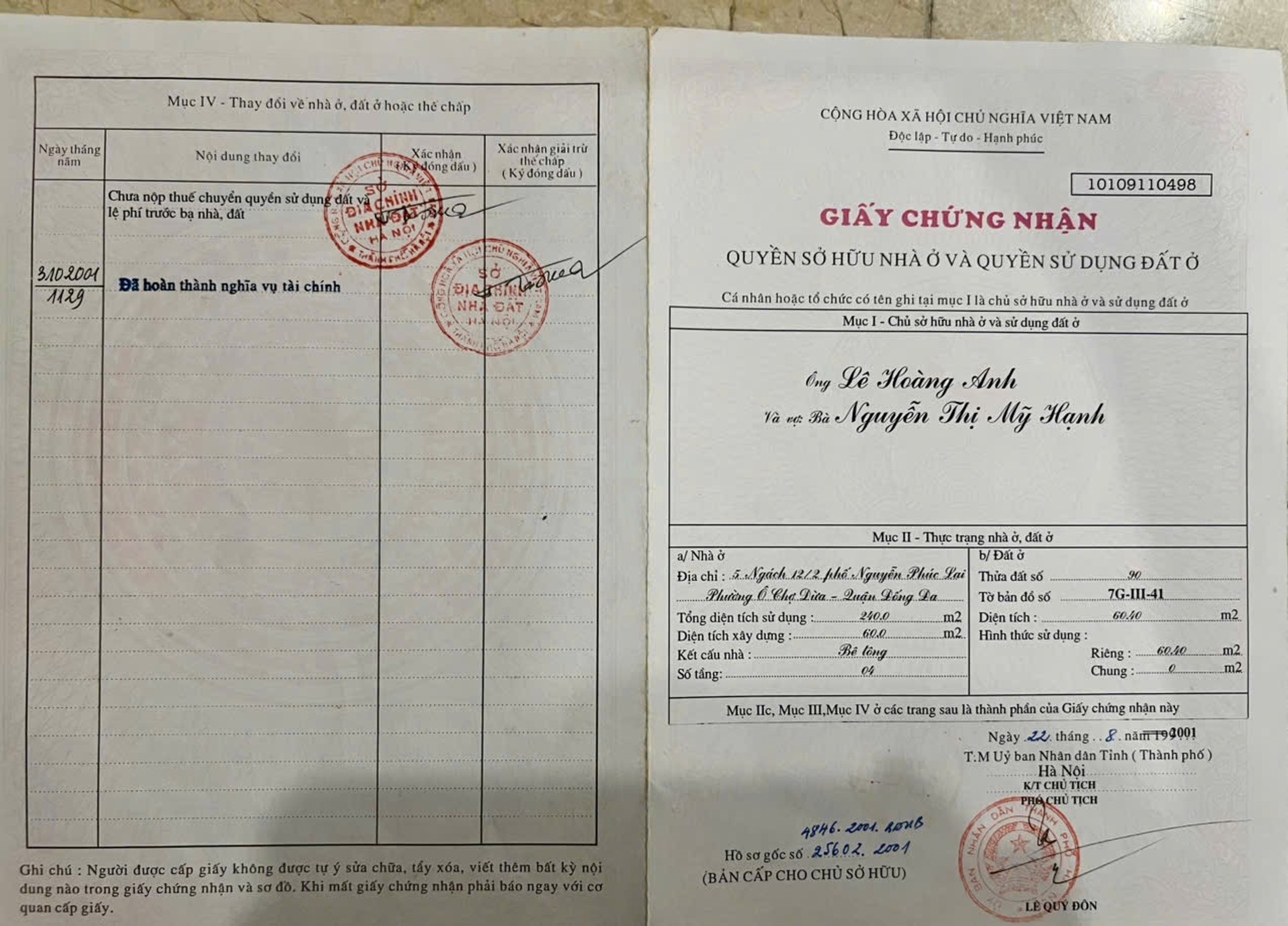 Bán nhà Nguyễn Phúc Lai - diện tích 61m2 5 tầng - PHÂN LÔ Ô TÔ - giá 35,5 tỷ