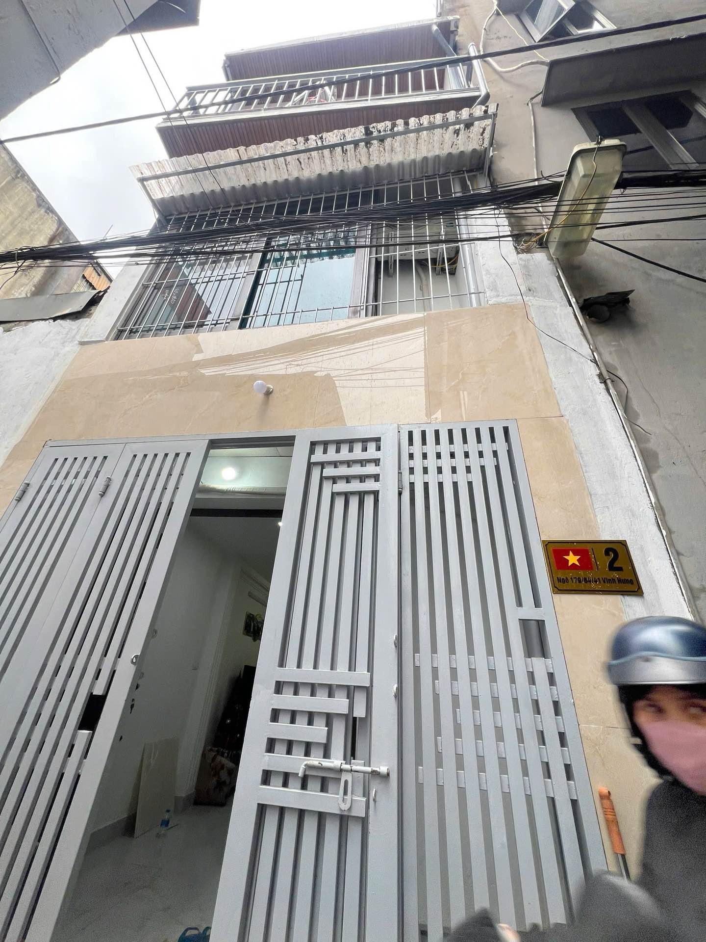 Bán nhà Vĩnh Hưng - diện tích 24m2 3 tầng - Nhà mới kinh cong - giá 3,1 tỷ