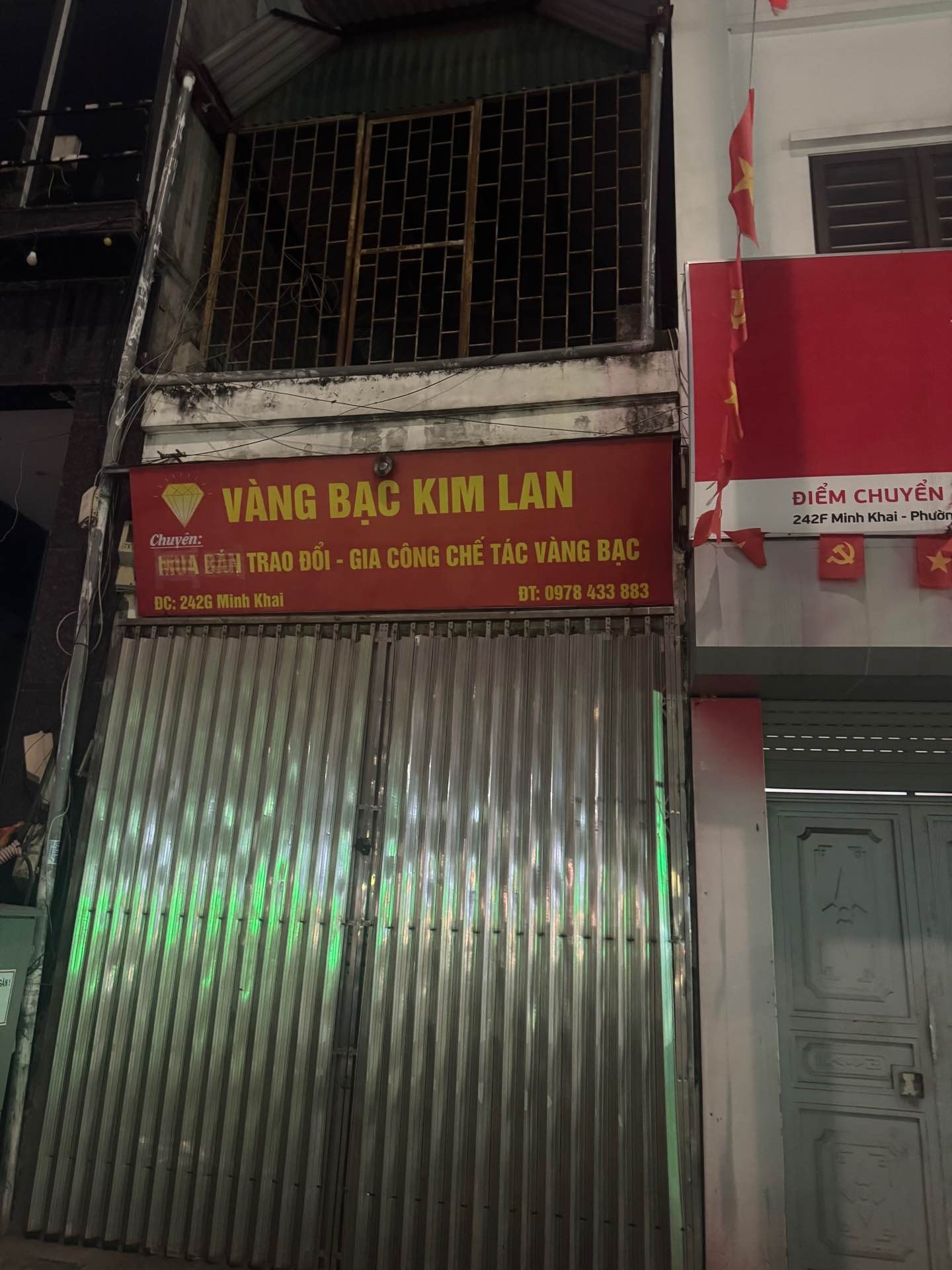 Bán nhà Minh Khai - diện tích 57m2 1 tầng - Ô tô tránh - giá 20 tỷ