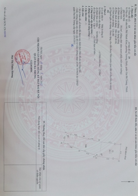 Bán nhà Minh Khai - diện tích 91m2 4 tầng - Mặt phố to nhất quận Hai Bà Trưng - giá 34 tỷ