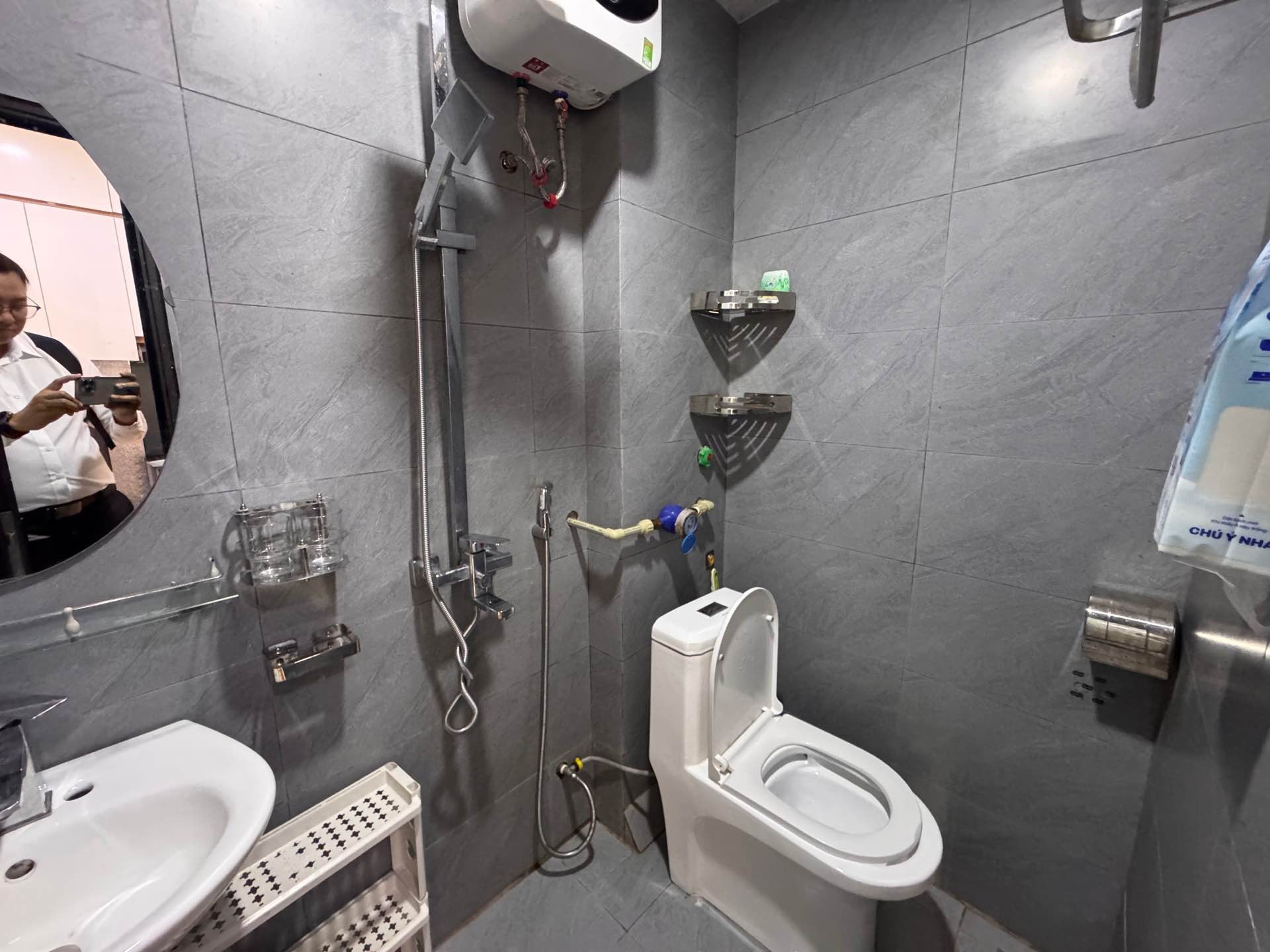 Bán nhà Minh Khai - diện tích 55m2 5 tầng - Thang máy, 2 mặt thoáng - giá 14,5 tỷ