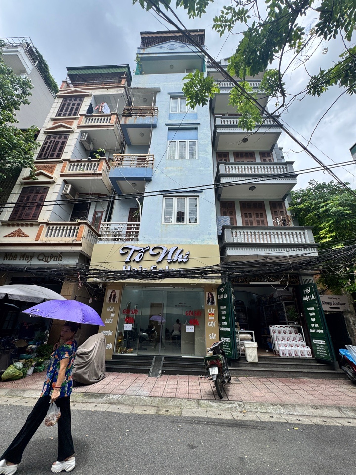 Bán nhà Yên Bái 2 - diện tích 42m2 6 tầng - Ngõ thông, kinh doanh nhỏ - giá 34 tỷ