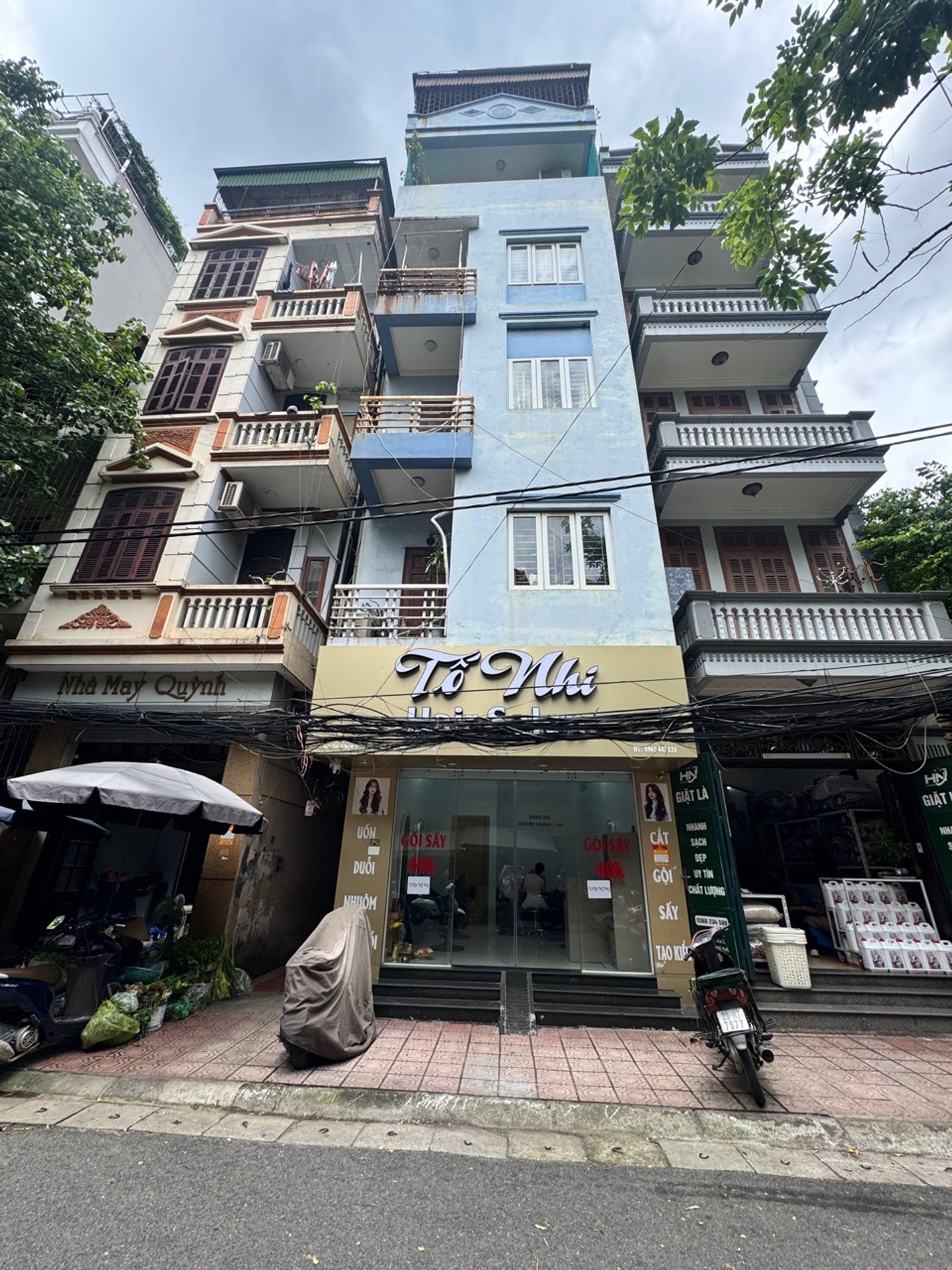 Bán nhà Yên Bái 2 - diện tích 42m2 6 tầng - Ngõ thông, kinh doanh nhỏ - giá 34 tỷ