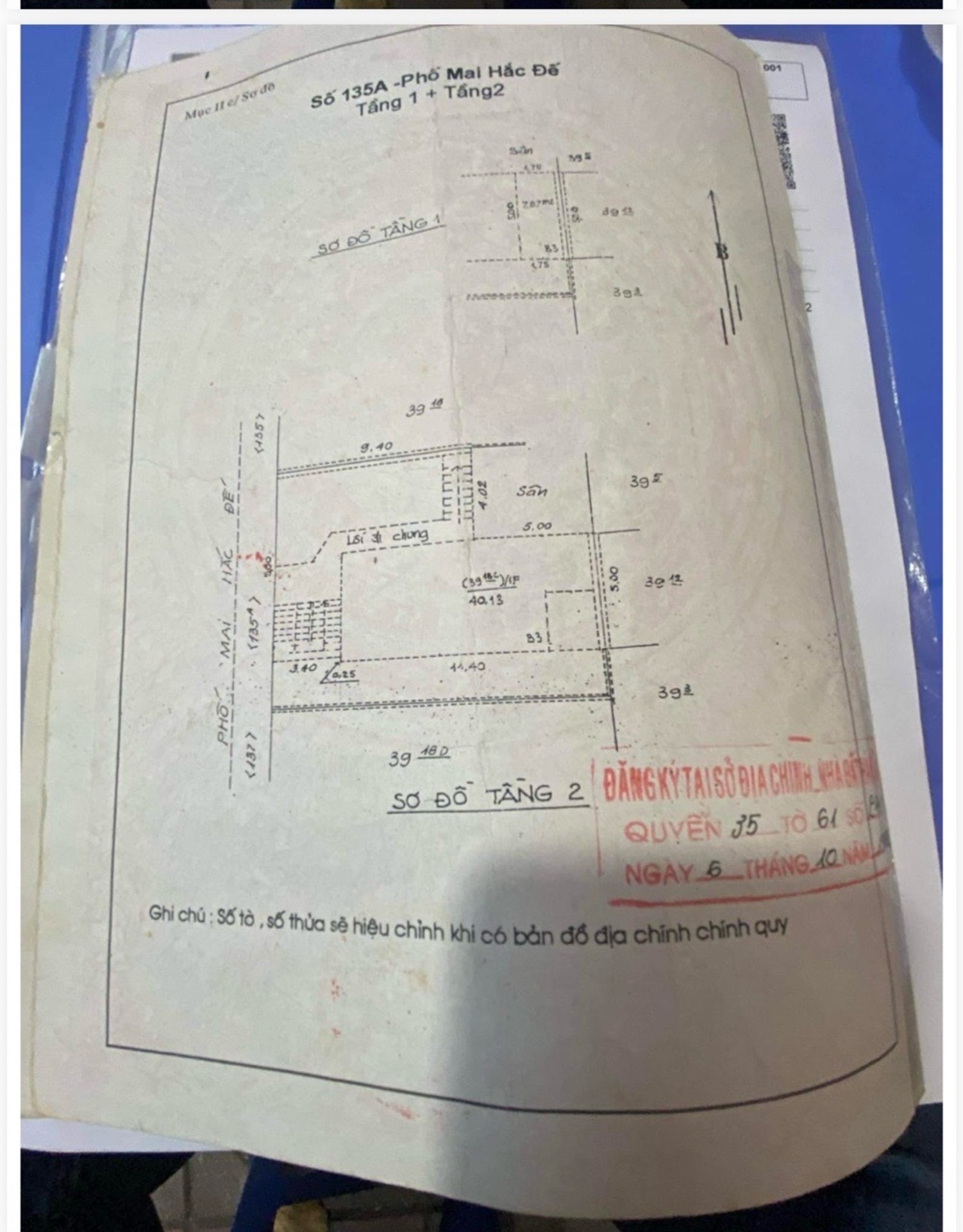 Bán nhà Mai Hắc Đế - diện tích 48m2 1 tầng - Mặt phố đẹp - giá 9 tỷ