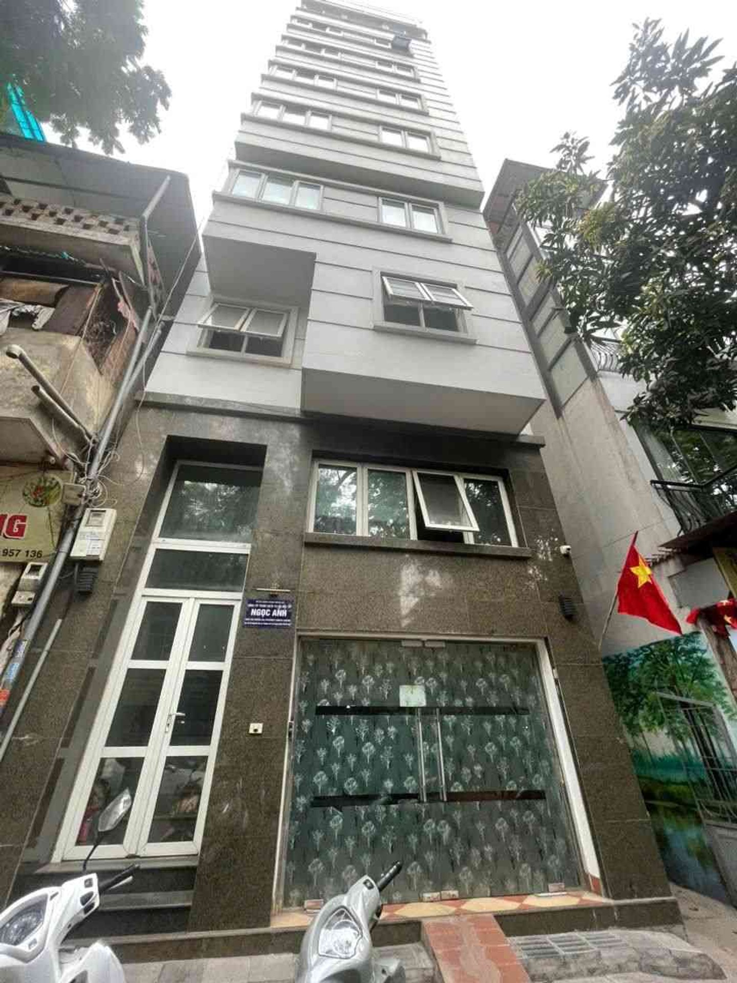 Bán nhà Nguyễn Huy Tự - diện tích 97m2 10 tầng - Lô góc, cho thuê dòng tiền khủng - giá 102,6 tỷ