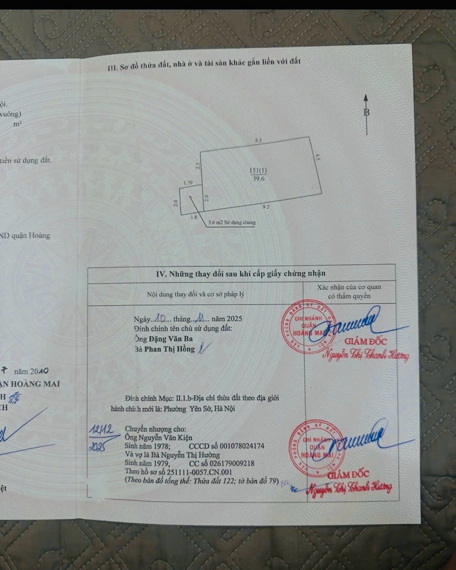 Bán nhà Hưng Phúc - diện tích 39m2 6 tầng - Thang máy - giá 8,9 tỷ