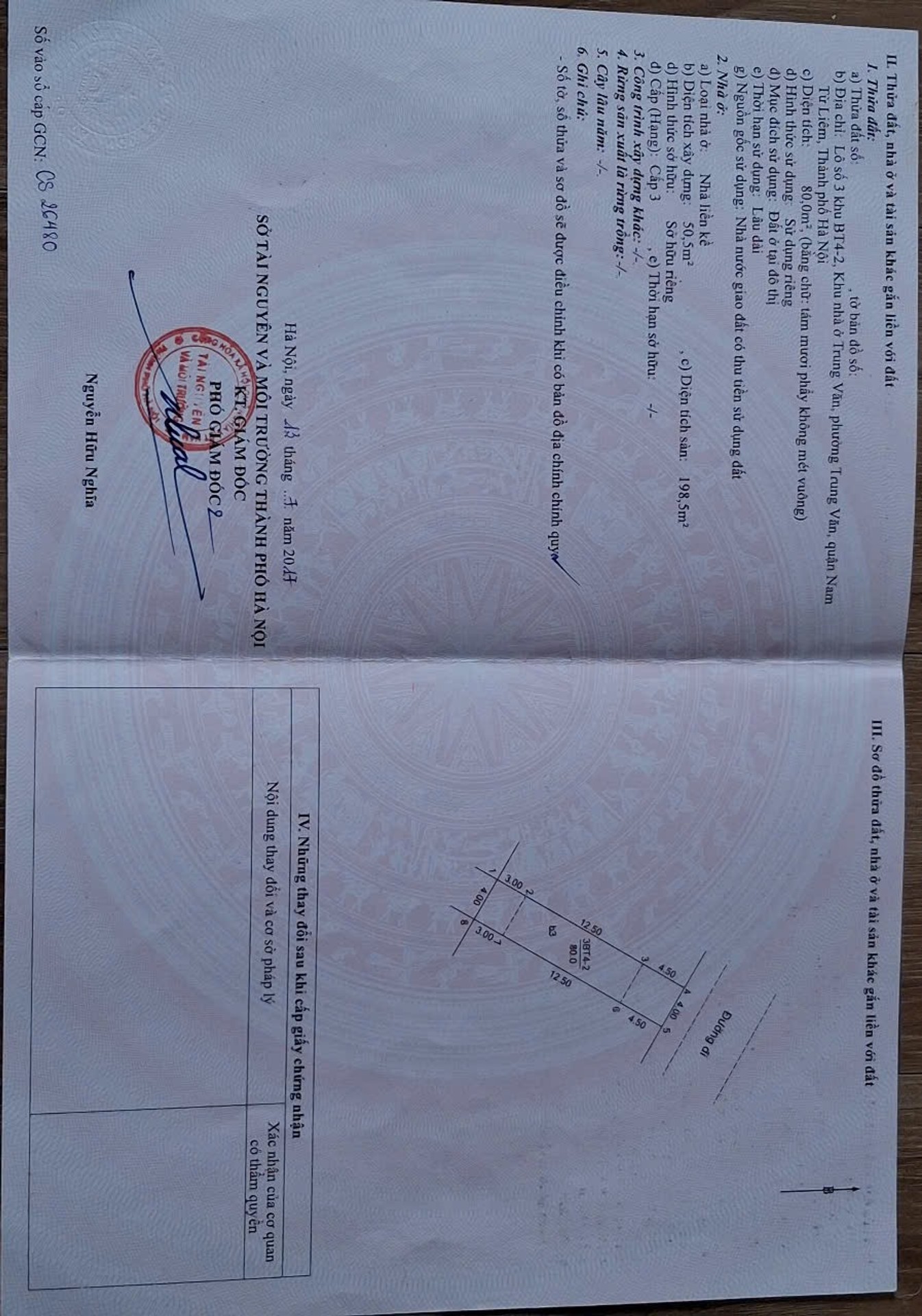 Bán nhà Ngõ 2 Trung Văn - diện tích 80m2 4 tầng - Chỉ có 1 mặt tiền - giá 29 tỷ