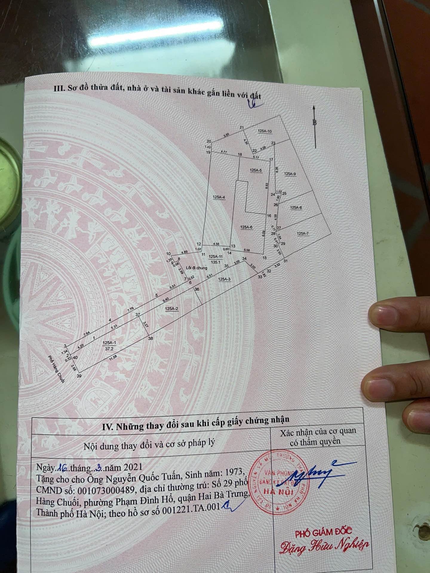 Bán nhà Hàng Chuối - diện tích 40m2 5 tầng - Lô góc 2 mặt thoáng - giá 41 tỷ