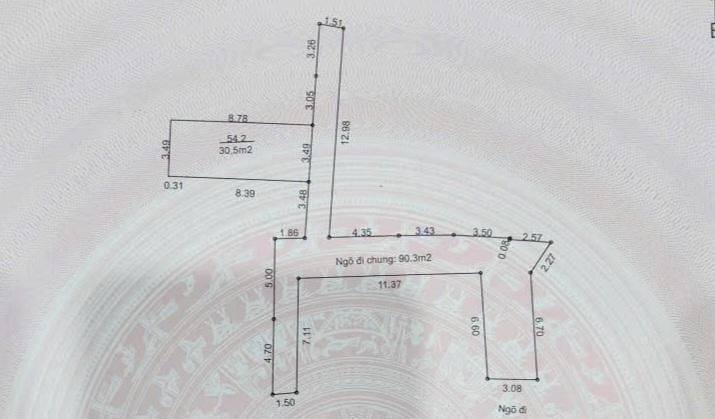 Bán nhà Trương Định - diện tích 39m2 5 tầng - Ô TÔ ĐỖ CỔNG - giá 12,8 tỷ
