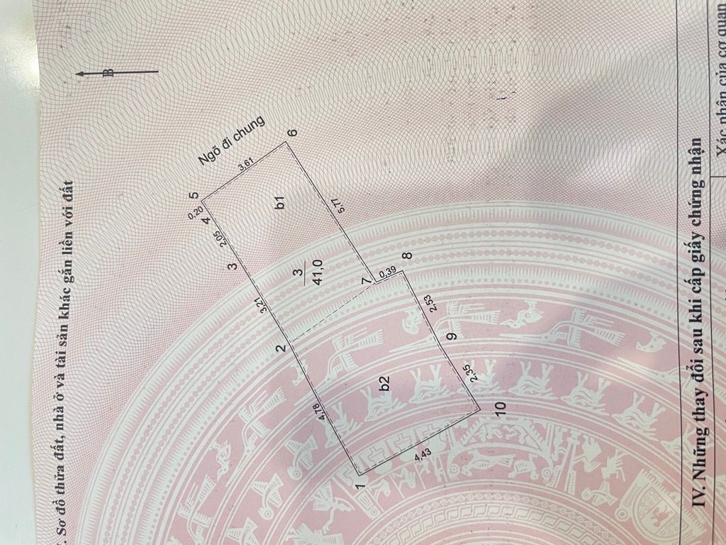 Bán nhà Nguyễn Cao - diện tích 41m2 2 tầng - Ô TÔ - giá 10,1 tỷ