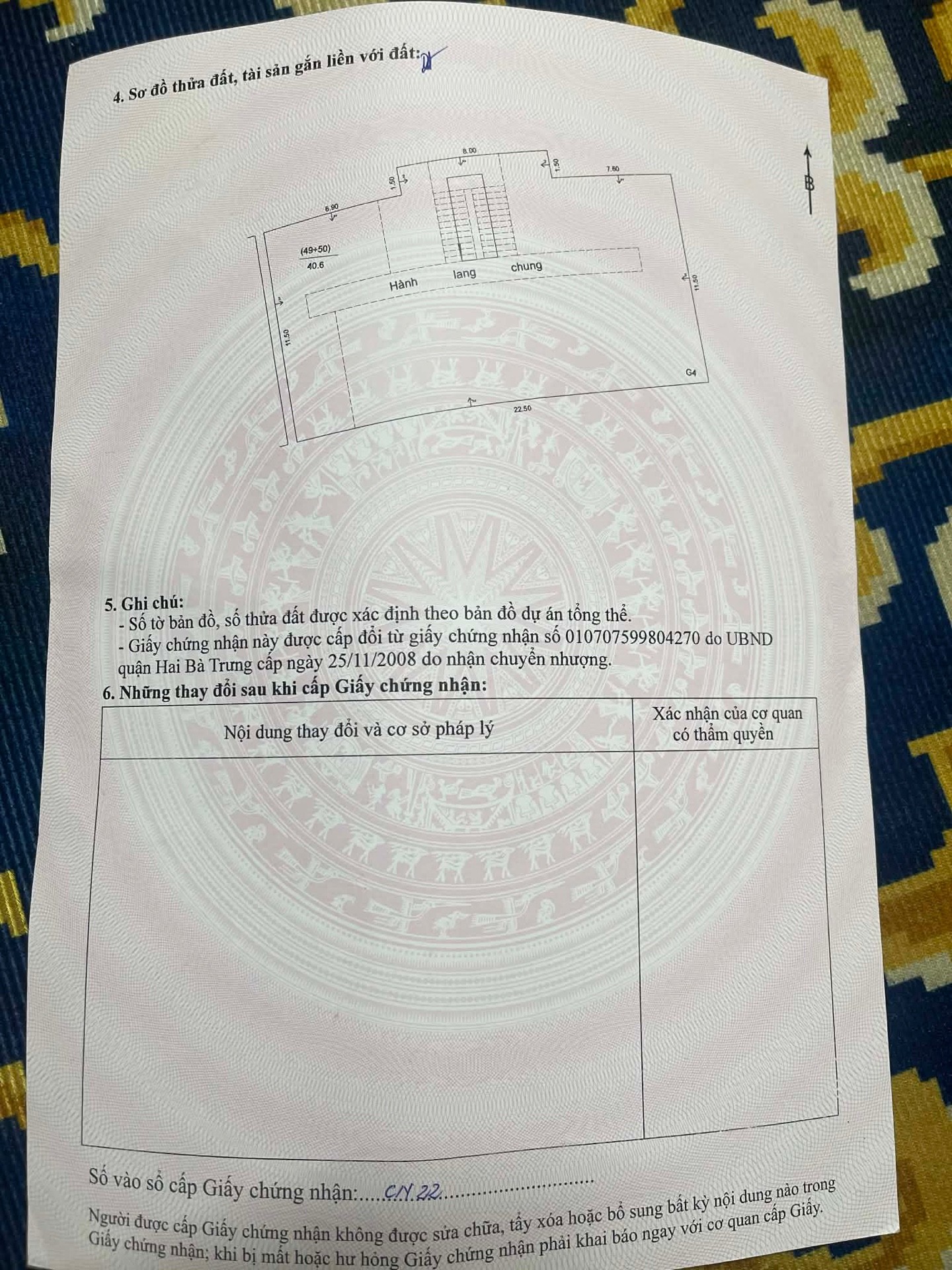 Bán nhà Nguyễn Công Trứ - diện tích 40m2 1 tầng - Ô tô con đỗ cửa - giá 4,5 tỷ