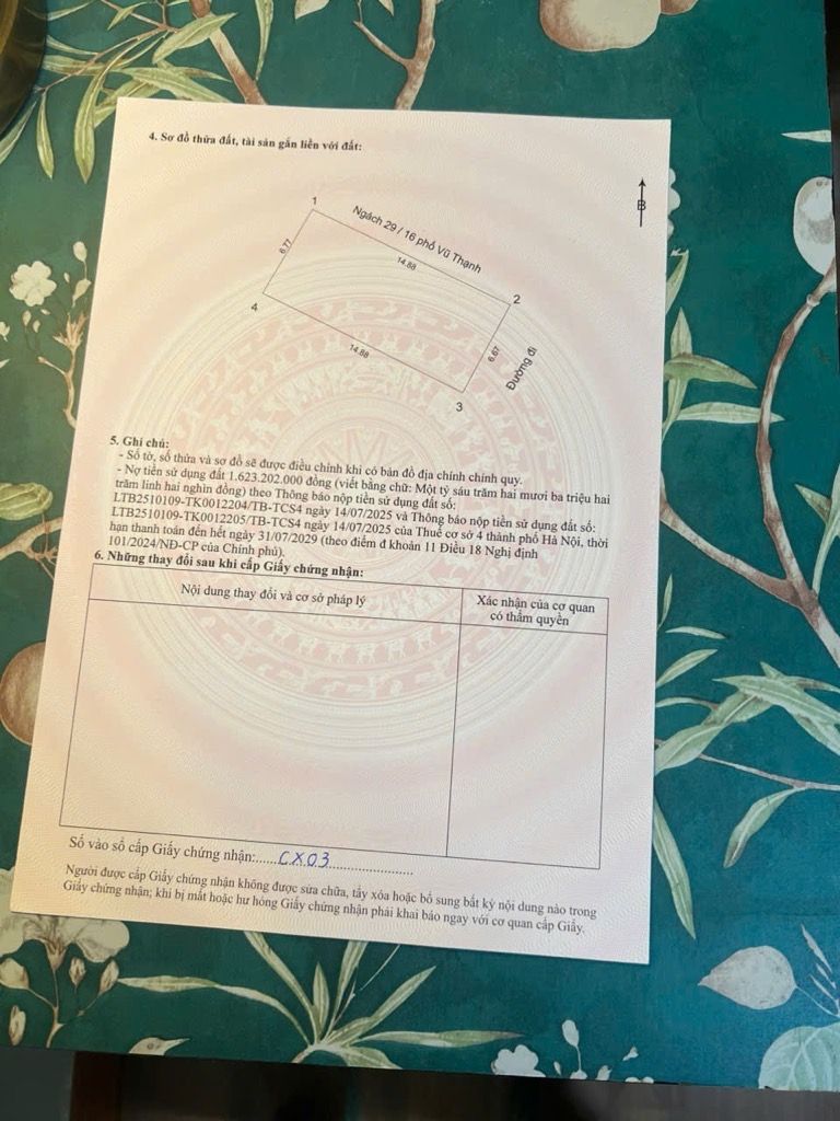 Bán nhà Vũ Thạnh - diện tích 100m2 2 tầng - Lô góc 2 mặt thoáng - giá 27 tỷ