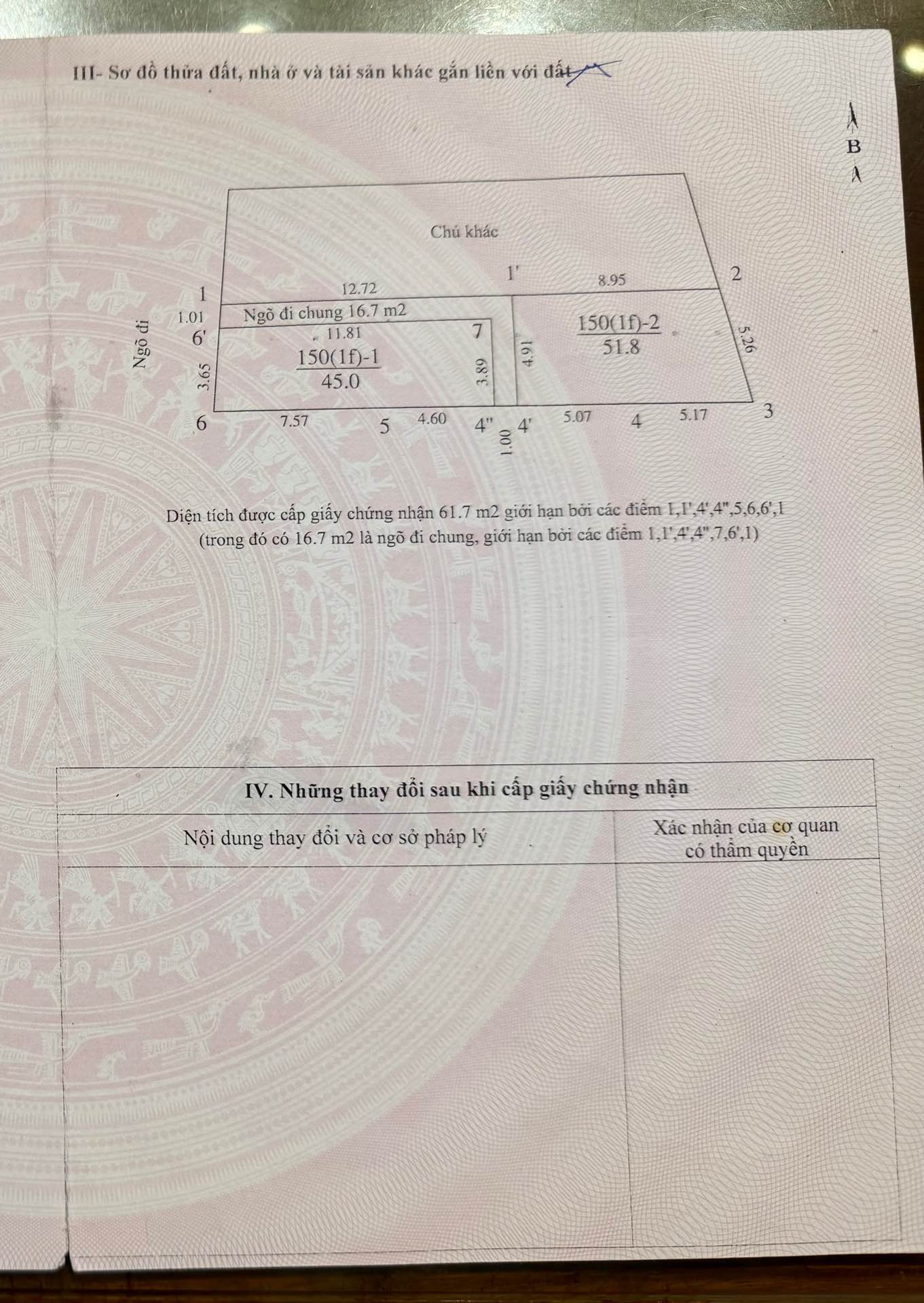 Bán nhà Kim Ngưu - diện tích 45m2 5 tầng - Lô góc 3 mặt thoáng - giá 11,5 tỷ