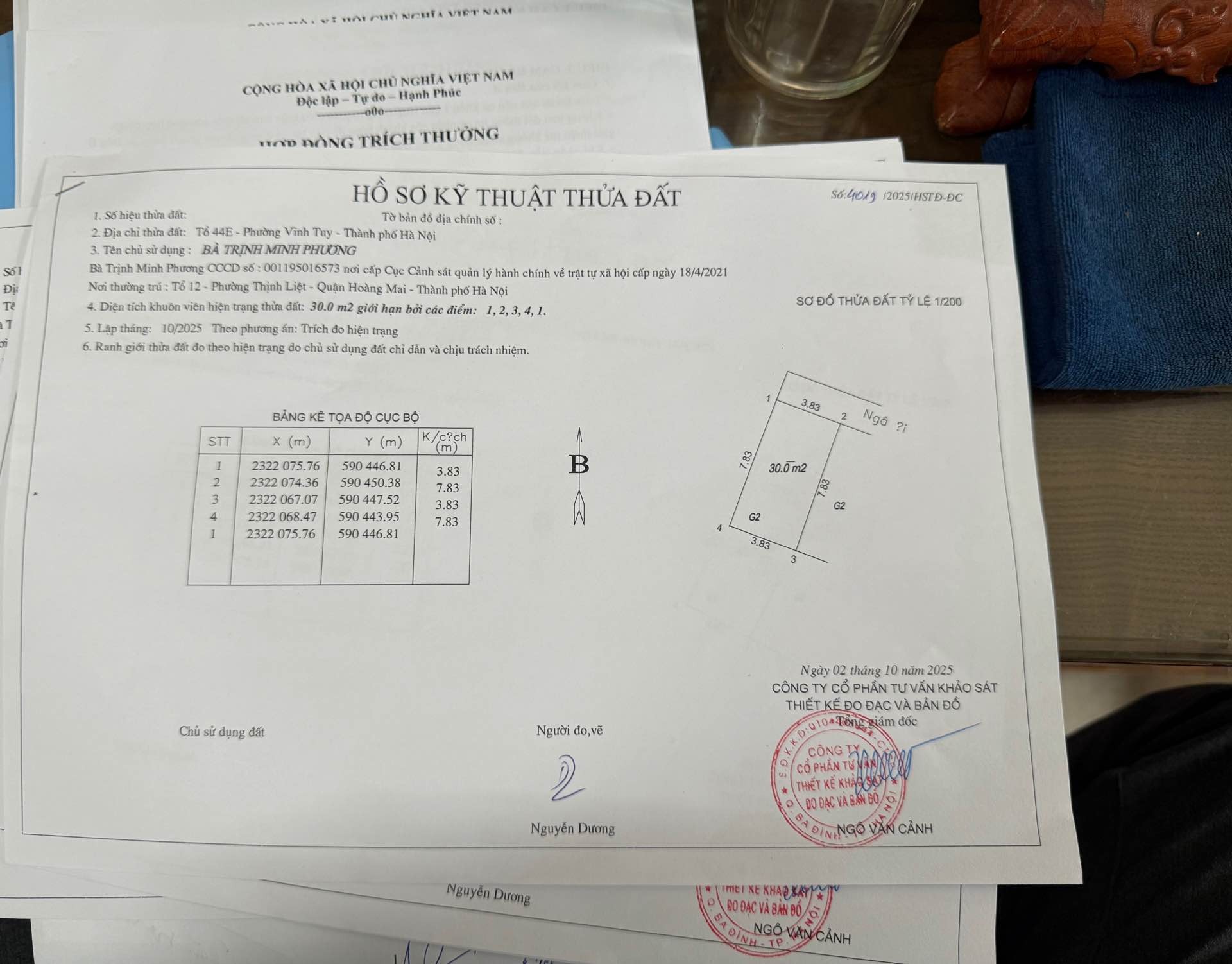 Bán nhà Tân Khai - diện tích 33m2 2 tầng - Cách ô tô 10m - giá 1,95 tỷ