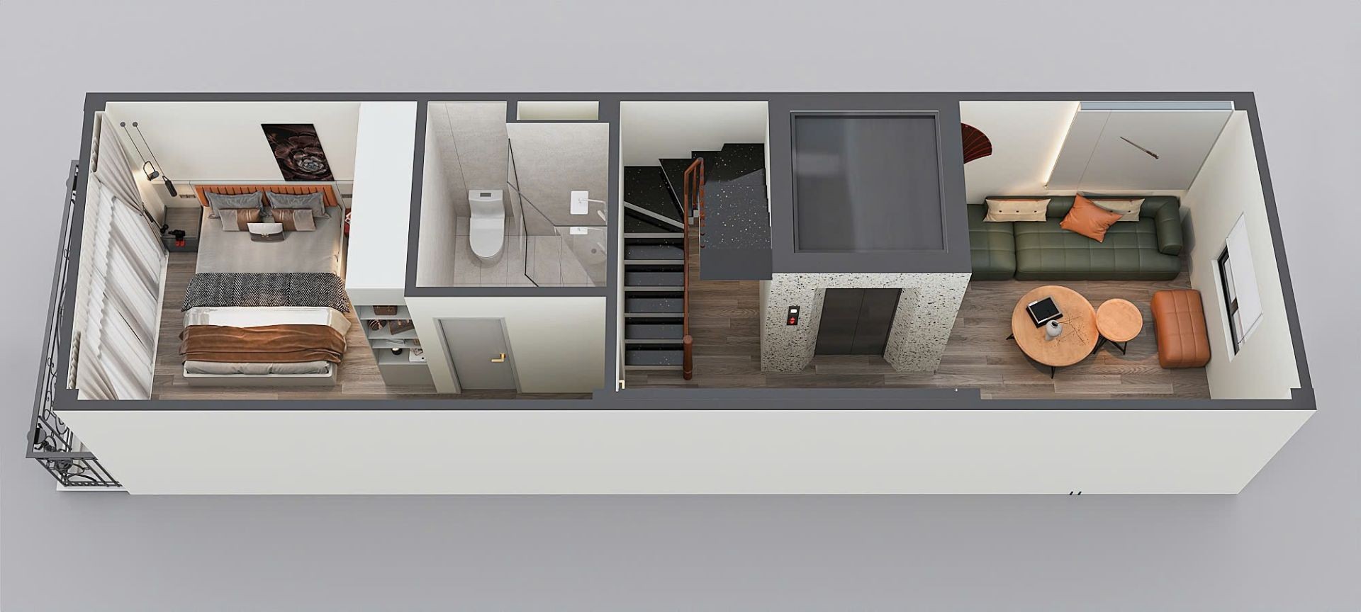 Bán nhà Giải Phóng - diện tích 43m2 4 tầng - Thang máy, ô tô lý thuyết - giá 9,9 tỷ