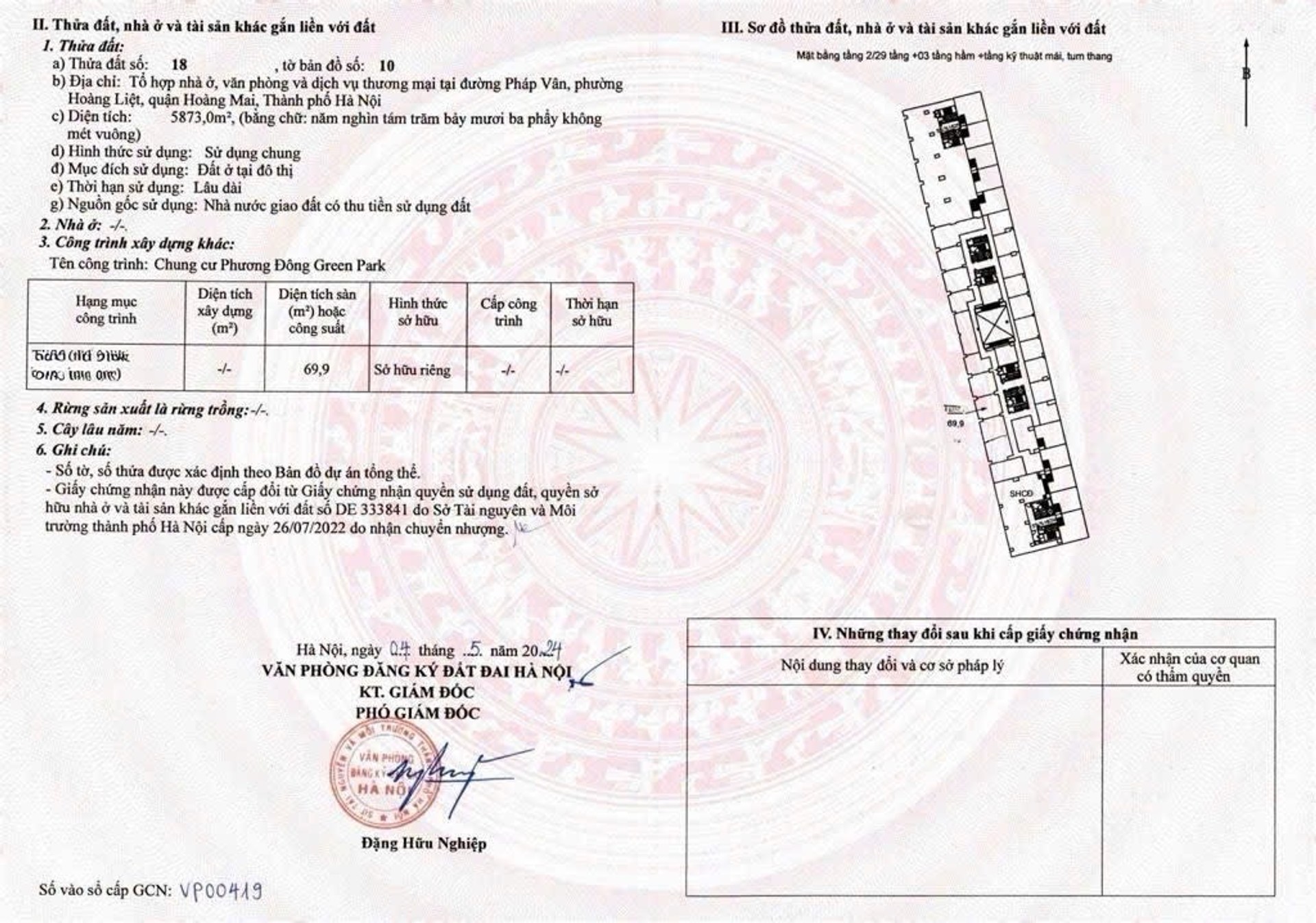 Bán nhà Trần Thủ Độ - diện tích 69m2 2 tầng - Căn hộ kinh doanh - giá 4,6 tỷ
