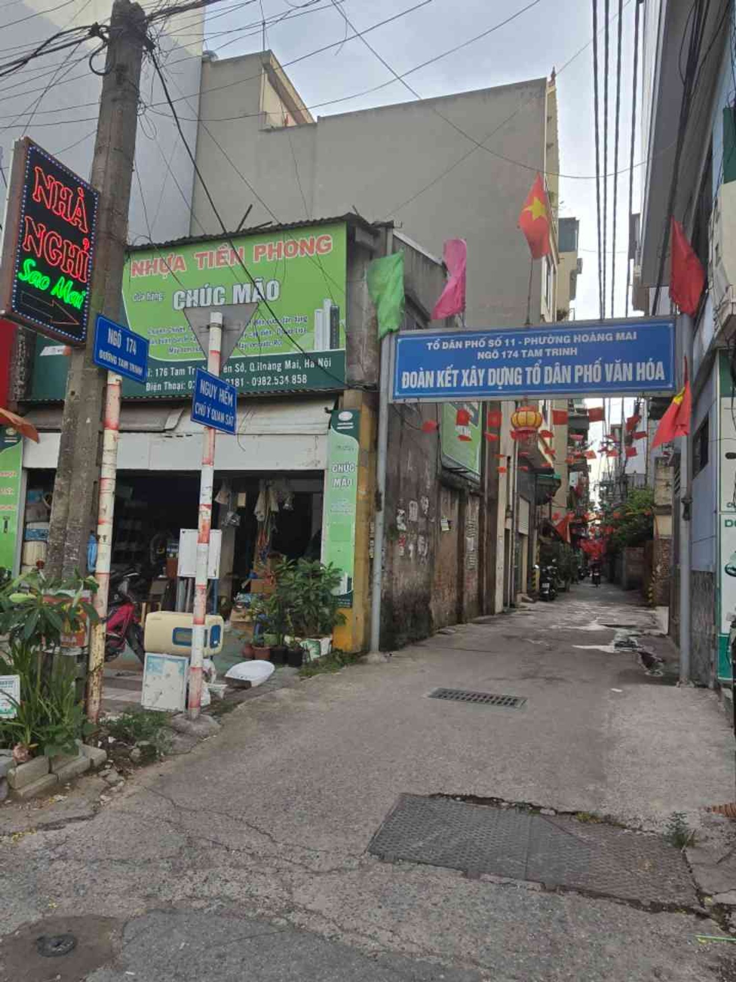 Bán nhà Tam Trinh - diện tích 25m2 1 tầng - NGÕ Ô TÔ - giá 5,5 tỷ