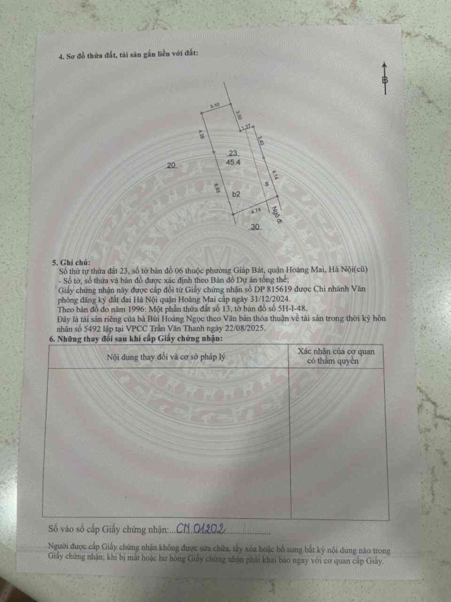 Bán nhà Tương Mai - diện tích 47m2 6 tầng - gần ô tô - giá 14,5 tỷ
