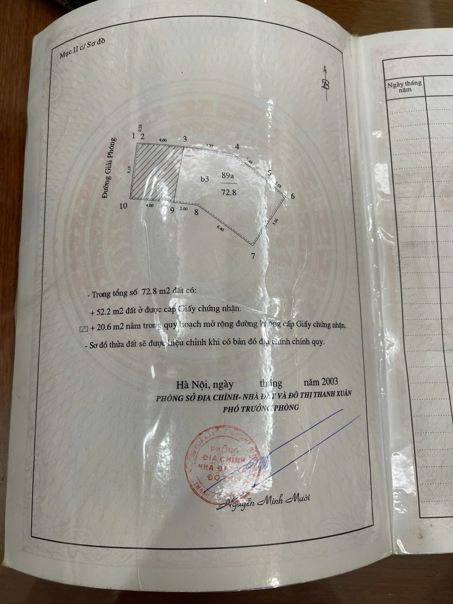 Bán nhà Giải Phóng - diện tích 73m2 8 tầng - Mặt tiền khủng - giá 75 tỷ