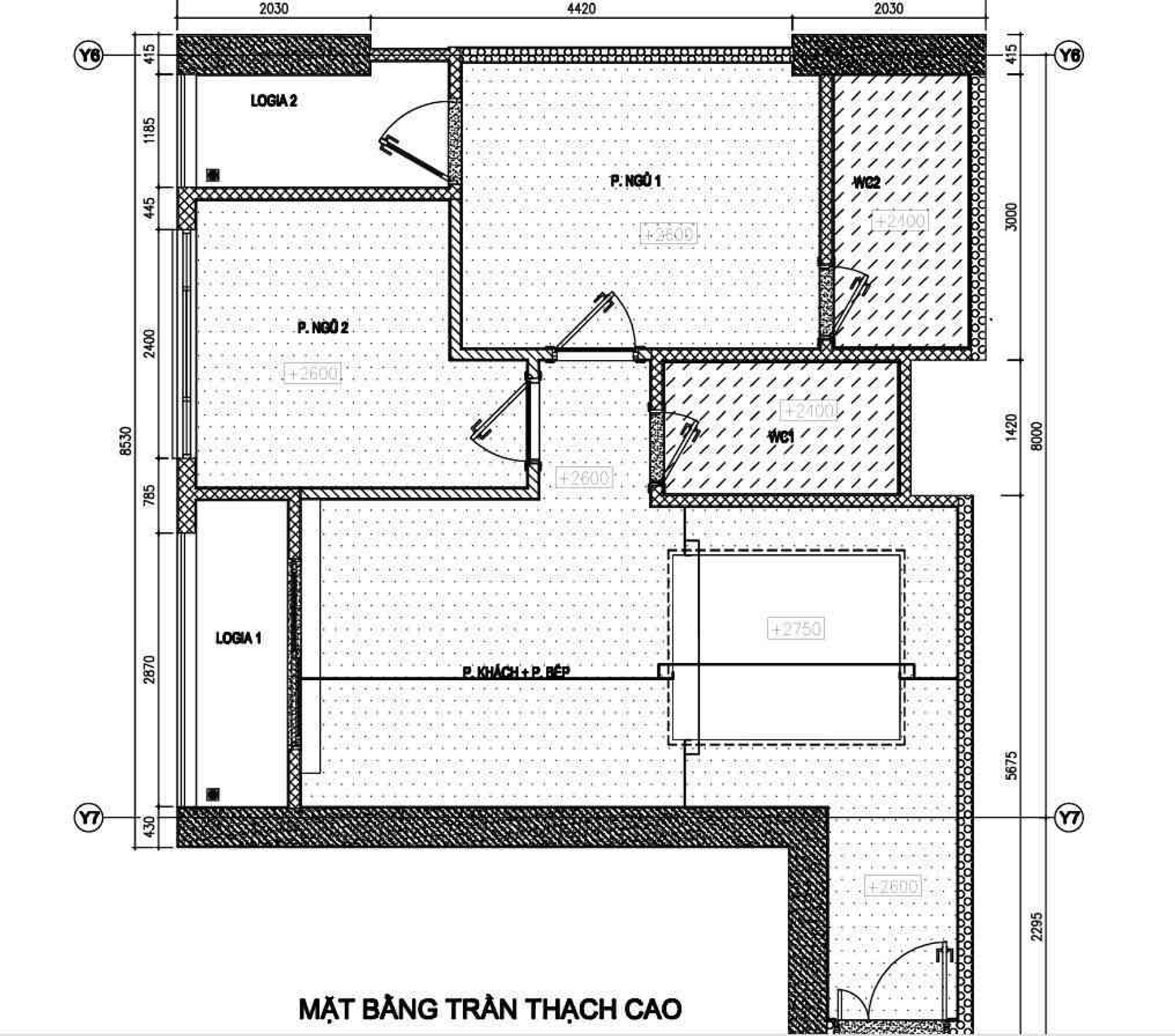 Bán nhà Ngọc Hồi - diện tích 67m2 2407 tầng - Căn hộ 2 phòng ngủ - giá 4,5 tỷ