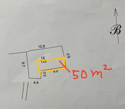 Bán nhà Khuyến Lương - diện tích 50m2 0 tầng - Thửa đất vuông đẹp - giá 4,98 tỷ