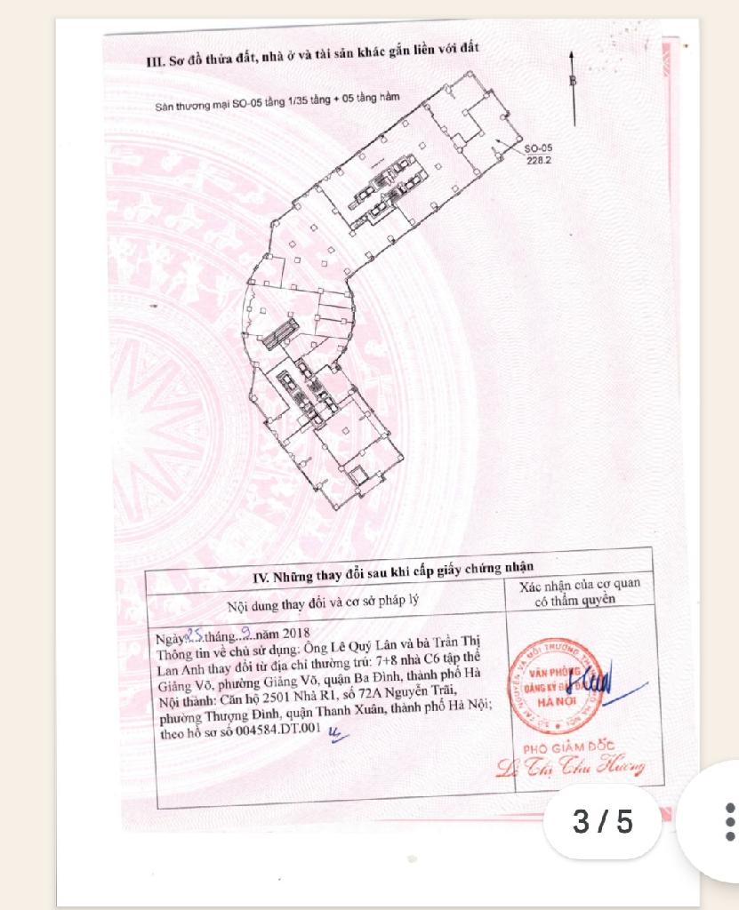Bán nhà Nguyễn Trãi - diện tích 228.2m2 1 tầng - Lô góc 2 mặt thoáng - giá 29,5 tỷ