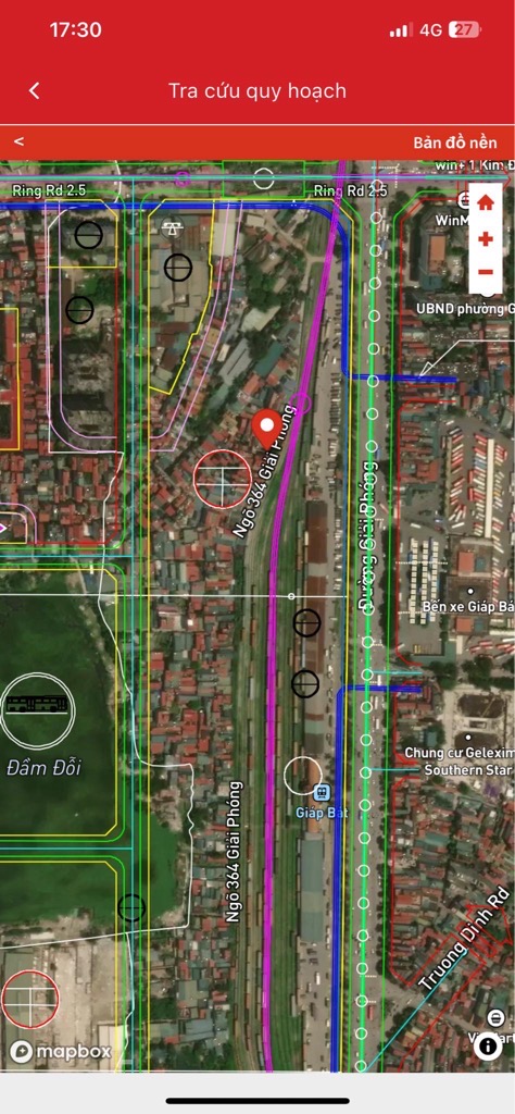 Bán nhà Giải Phóng - diện tích 196m2 1 tầng - Mặt tiền rộng, ô tô - giá 15,8 tỷ