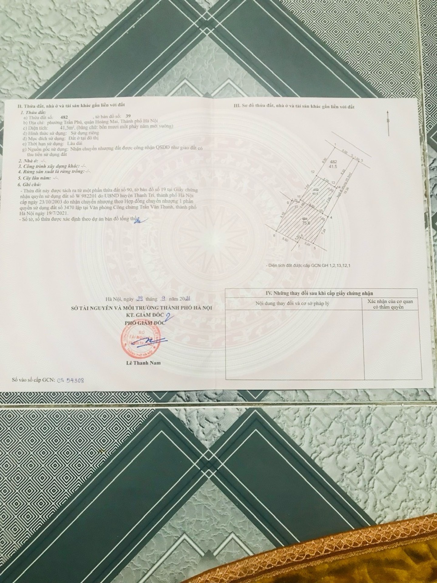 Bán nhà Khuyến Lương - diện tích 41m2 5 tầng - Lô góc, ô tô đỗ cửa - giá 12,8 tỷ