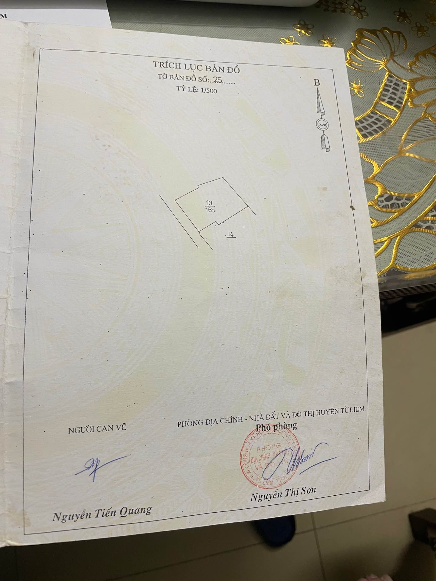 Bán nhà Miếu Đầm - diện tích 65m2 2 tầng - Mặt ngõ ô tô - giá 27,5 tỷ