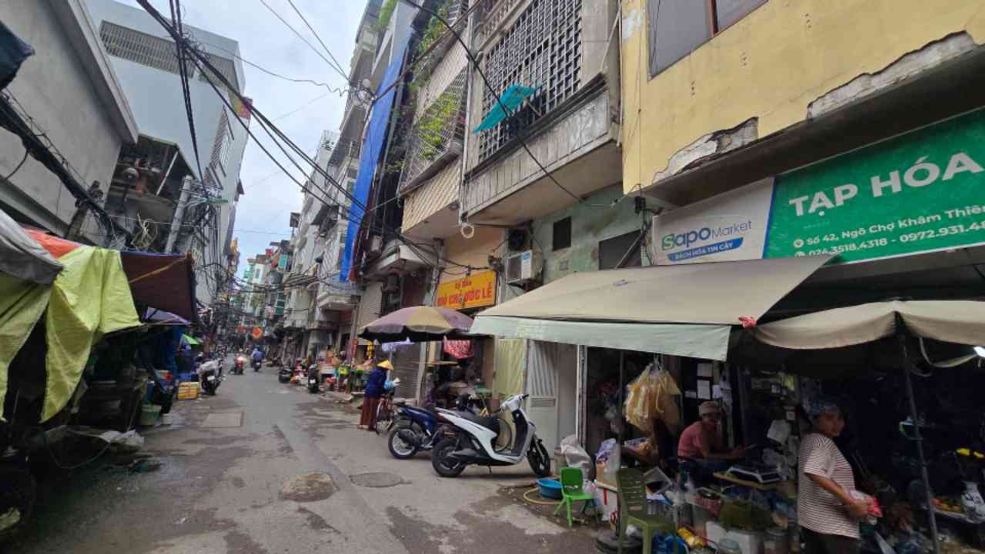 Bán nhà Khâm Thiên - diện tích 35m2 3 tầng - Mặt phố kinh doanh - giá 13,5 tỷ