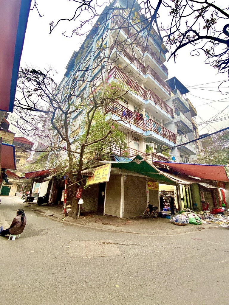 Bán nhà Tam Trinh - diện tích 113.7m2 7 tầng - Lô góc - giá 50 tỷ