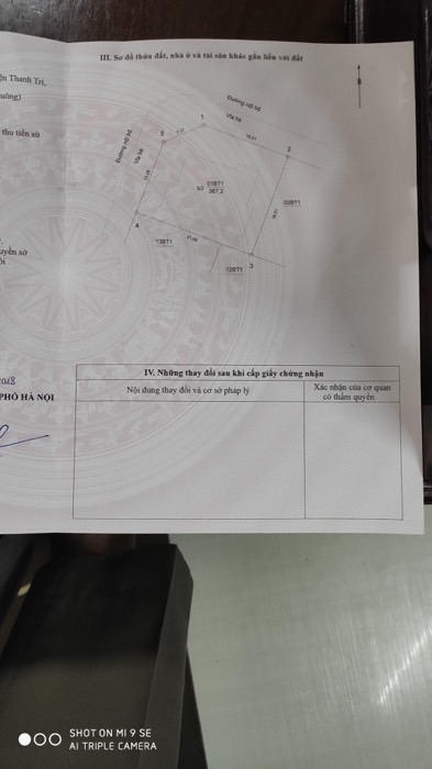 Bán nhà Ngõ 4 ô tô tránh - diện tích 367m2 4 tầng - Lô góc 2 mặt thoáng - giá 62 tỷ