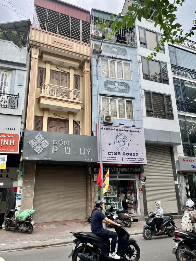 Bán nhà An Trạch - diện tích 102m2 4 tầng - Mặt phố - giá 52,8 tỷ