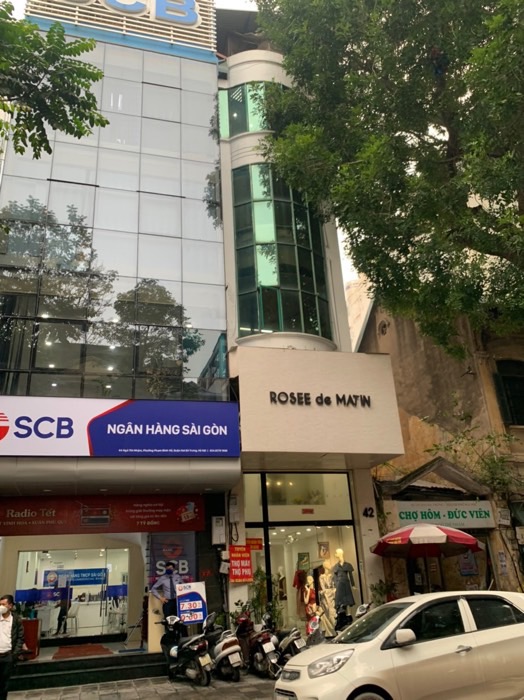 Bán nhà Ngô Thì Nhậm - diện tích 125m2 6 tầng - Mặt phố chính - giá 150 tỷ