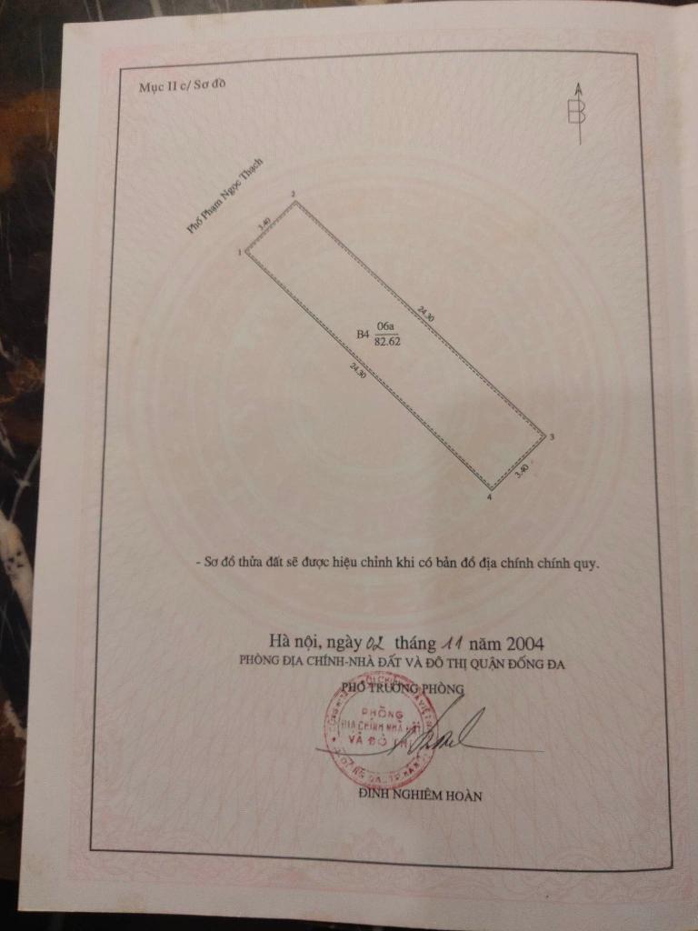 Bán nhà Phạm Ngọc Thạch - diện tích 83m2 5 tầng - Thang máy chạy vù vù - giá 35 tỷ