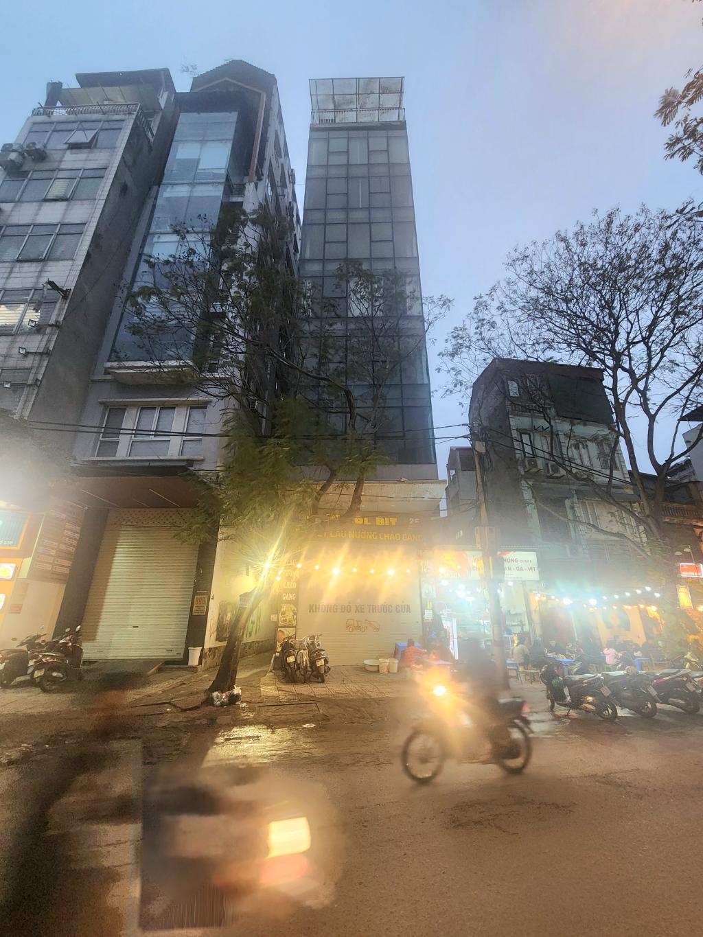 Bán nhà Hồ Đền Lừ - diện tích 86.1m2 9 tầng - TÒA VĂN PHÒNG - MẶT PHỐ - LÔ GÓC - giá 57 tỷ