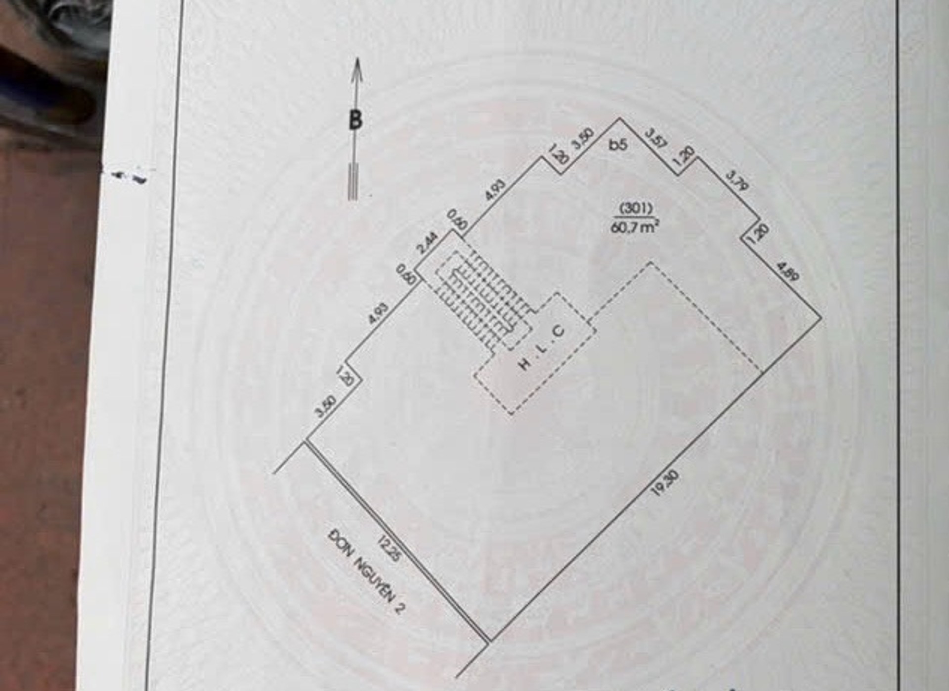Bán nhà Hoàng Ngọc Phách - diện tích 130m2 3 tầng - Lô góc - giá 7,5 tỷ
