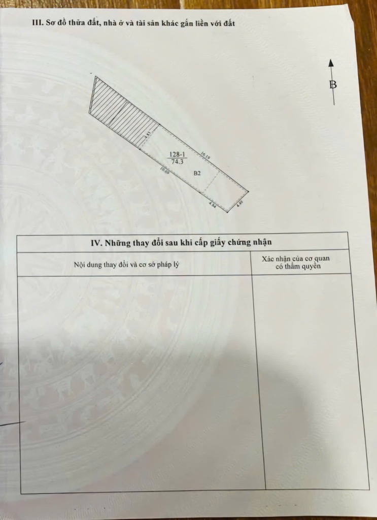 Bán nhà Trương Định - diện tích 74.3m2 1 tầng - mặt phố kinh doanh sầm uất - giá 30,5 tỷ