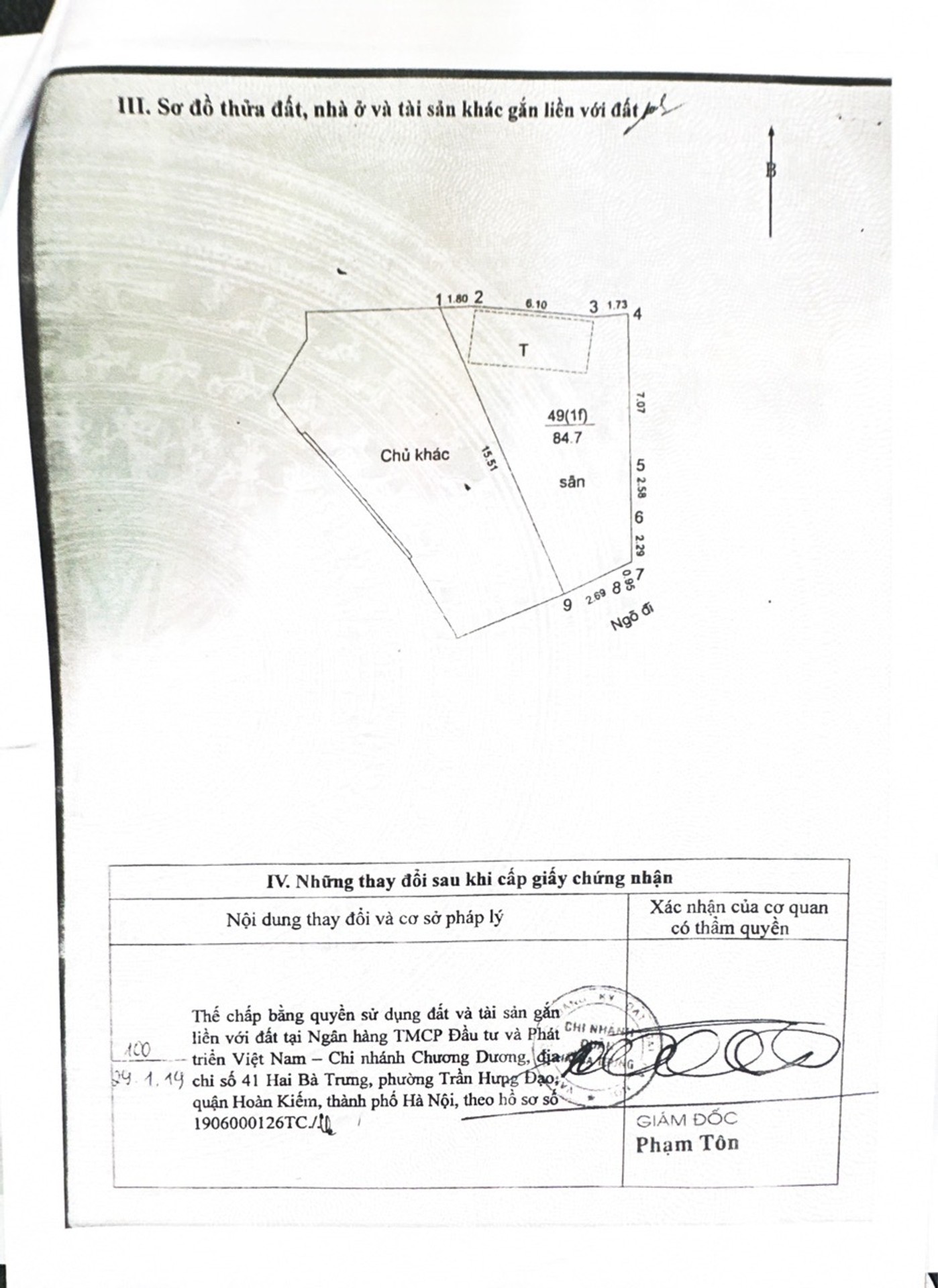 Bán nhà Trần Đại Nghĩa - diện tích 199m2 6 tầng - 3 mặt thoáng - giá 108 tỷ