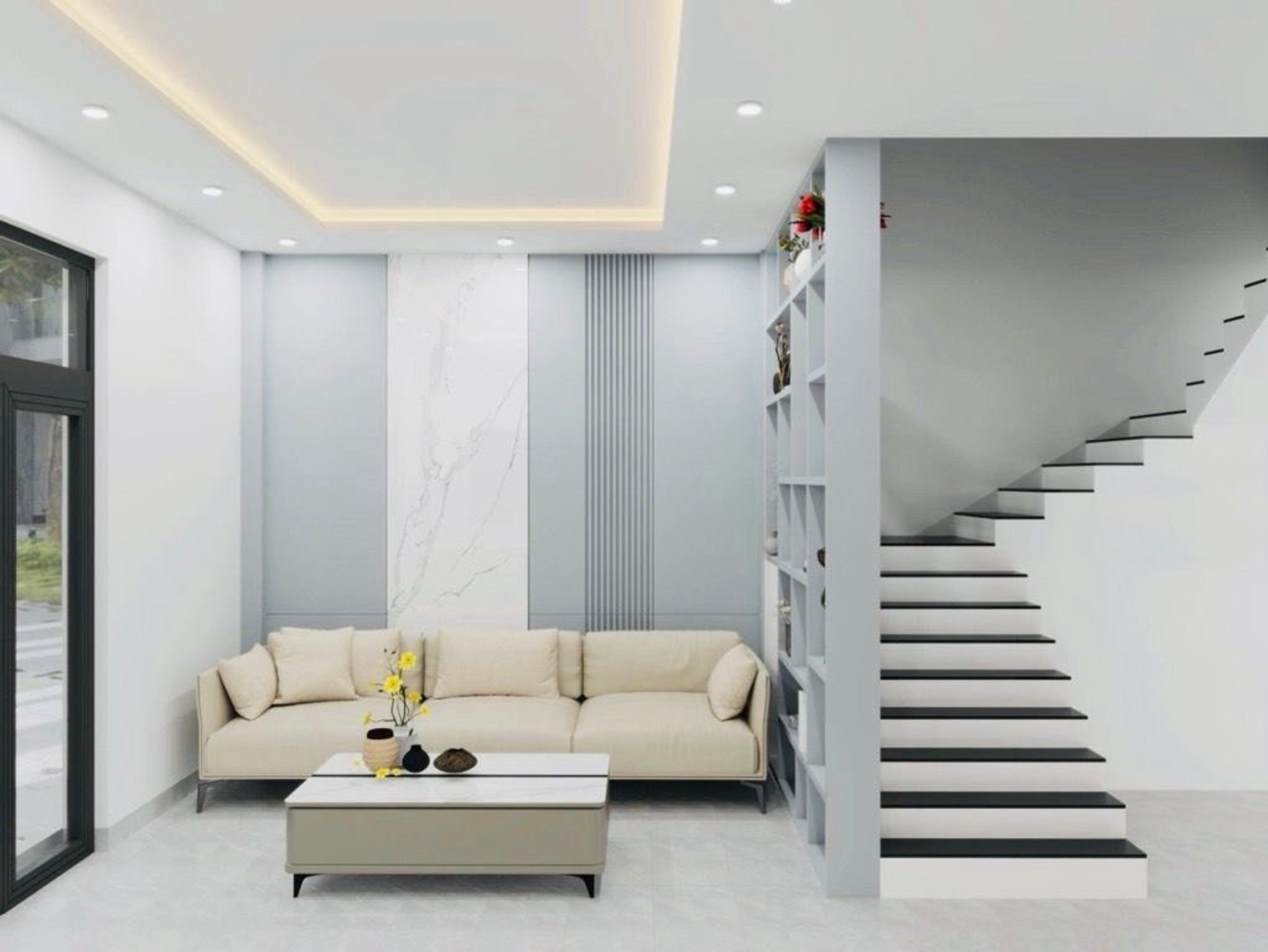 Bán nhà Đê Nguyễn Khoái - diện tích 44m2 5 tầng - Nhà mới kính koong, full nội thất - giá 6,45 tỷ