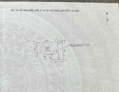 Bán nhà Giáp Bát - diện tích 31m2 5 tầng - Thang máy - giá 8,3 tỷ