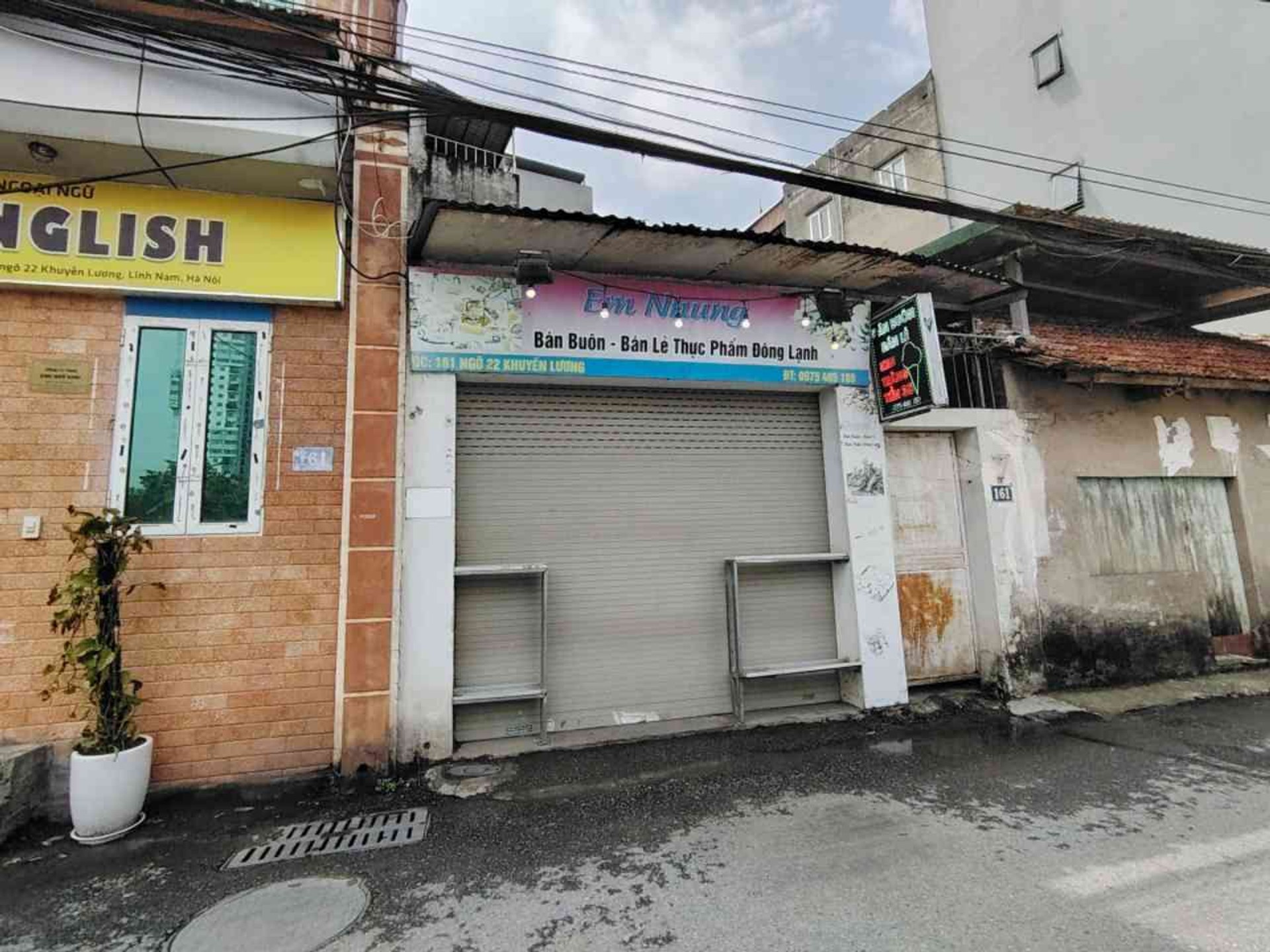 Bán nhà Khuyến Lương - diện tích 54m2 1 tầng - Mặt ngõ to như phố, ô tô tránh - giá 17,3 tỷ