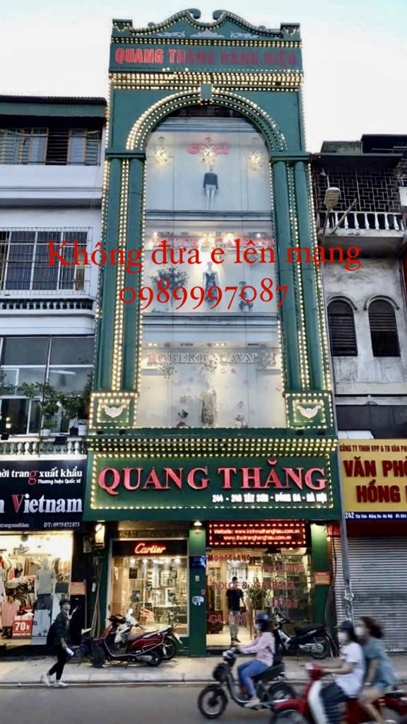 Bán nhà Tây Sơn - diện tích 47.2m2 6 tầng - Mặt phố vỉa hè rộng - giá 38 tỷ