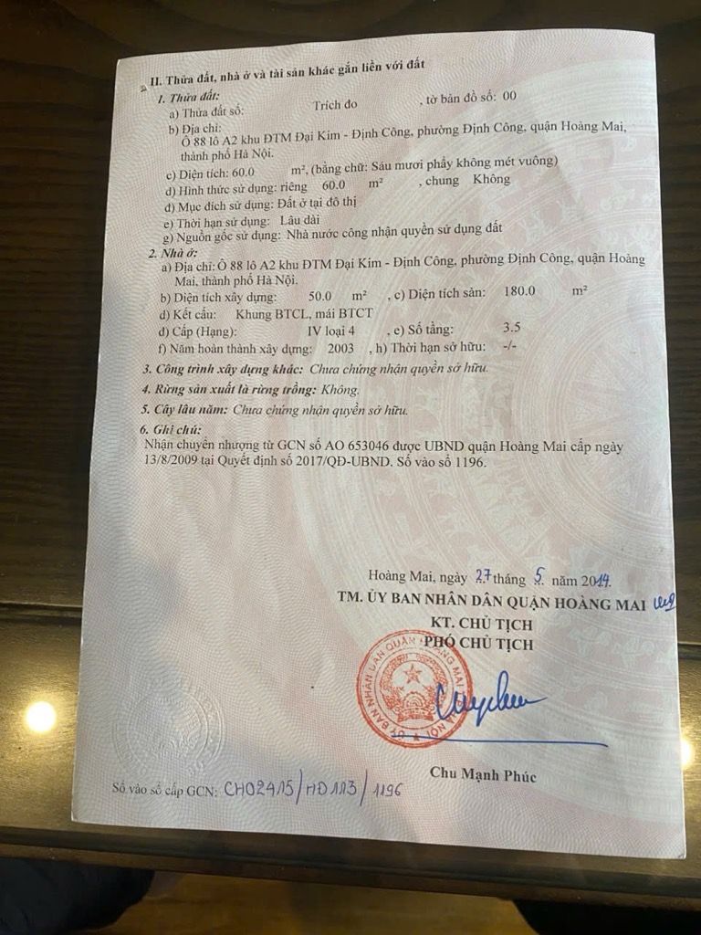 Bán nhà Ngõ 3 ô tô tránh - diện tích 60m2 4 tầng - Lô góc, mặt tiền 5,3m - giá 28,5 tỷ