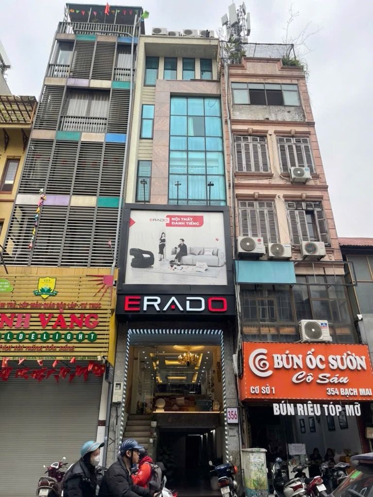 Bán nhà Bạch Mai - diện tích 114m2 7 tầng - Thang máy - giá 61,5 tỷ