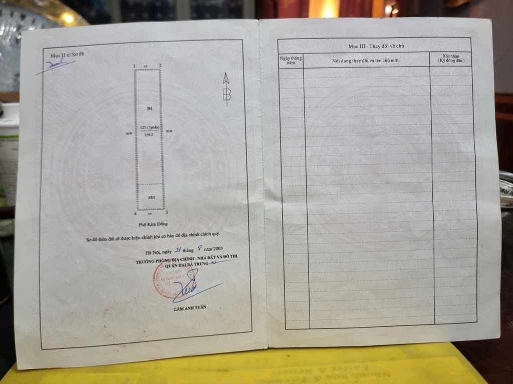 Bán nhà Kim Đồng - diện tích 160m2 5 tầng - Lô góc 3 mặt thoáng - giá 105 tỷ