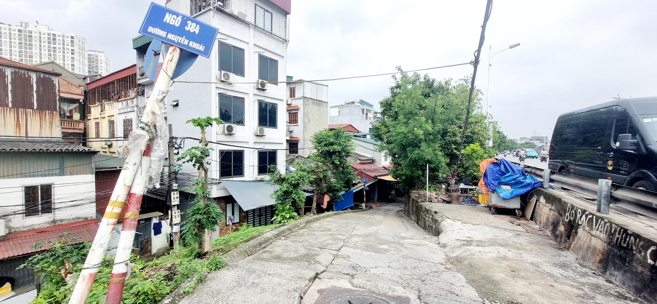 Bán nhà Nguyễn Khoái - diện tích 62m2 1 tầng - Nhà cũ coi như bán đất - giá 7 tỷ
