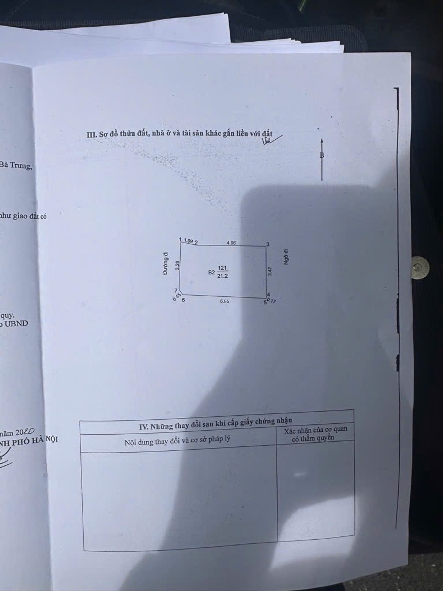 Bán nhà Kim Ngưu - diện tích 26m2 3 tầng - Nhà 2 mặt thoáng - giá 6,1 tỷ